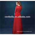 New Design Top Quality China Factory Elegant lady Red evening dress